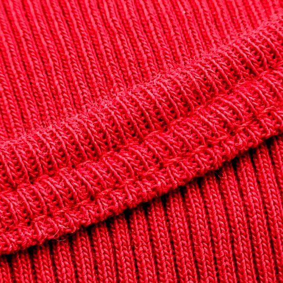 Lauren Ralph Lauren Red Sleeveless Ribbed Knit Tank Top Womens 1X - Picture 5 of 9